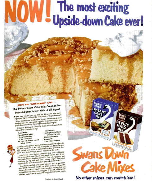 PeanutButterUpsideDownPeachCake