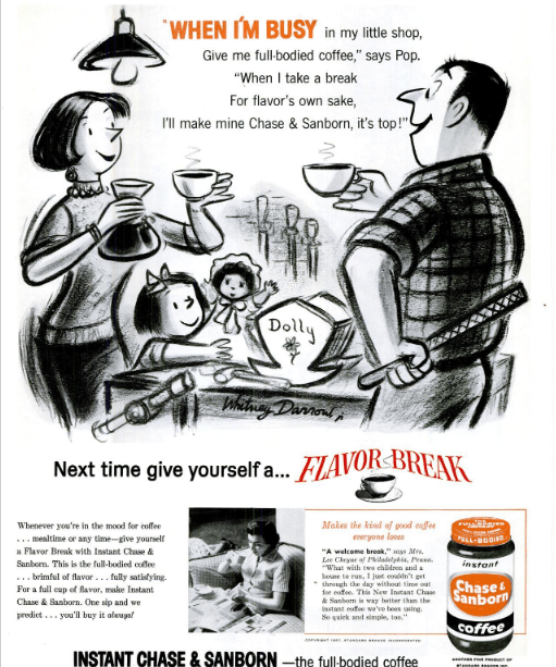 Chase&amp;SanbornInstantCoffeeApr291957