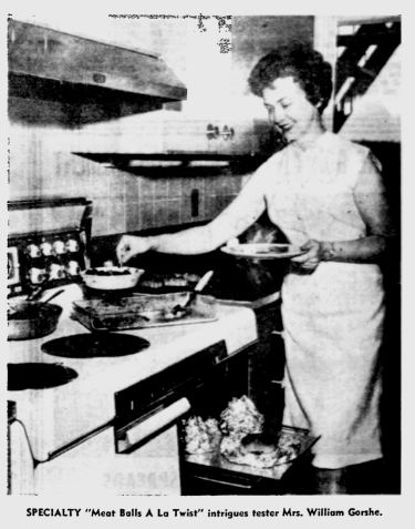 Cocktail Meatballs Spokane Review 1962