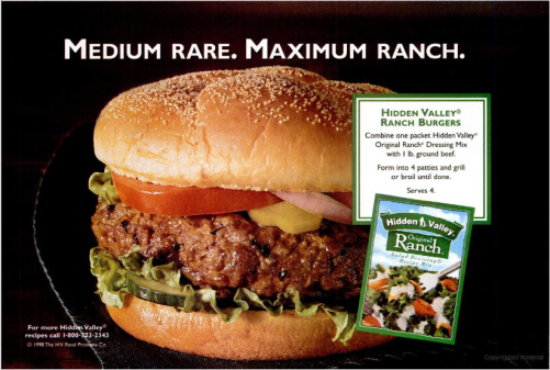 Hidden Valley Ranch Burgers Ebony Mag